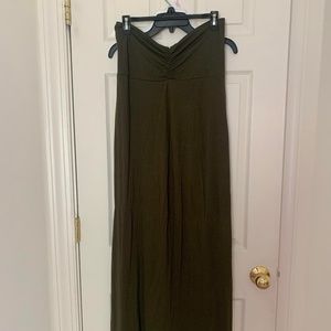 simple strapless dress